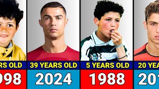 Cristiano Ronaldo - Transformation From 1 to 39 Years Old