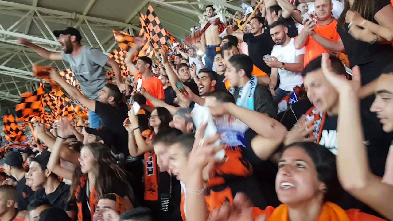 גמר גביע המדינה 2019 הפנדל האחרון והאקסטזה ביציעים של בני יהודה