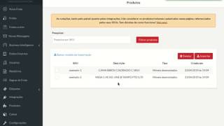 Cadastro De Produtos Na Frete Rápido