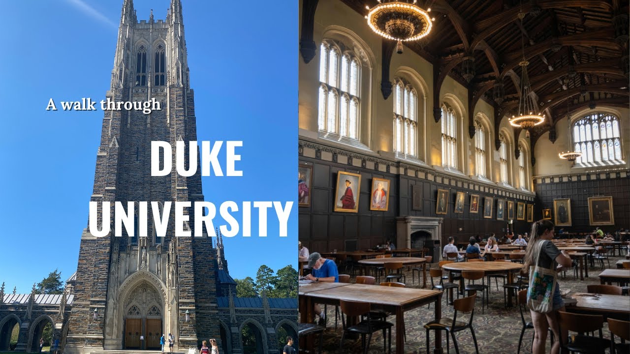 A walk through Duke University - YouTube