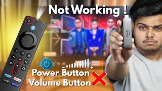 Amazon Fire TV Stick Power & Volume Control Button Not Working ! (FIX it Within 2 Mins)
