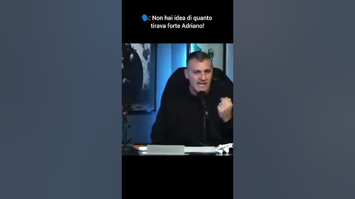 Vieri ricorda Adriano #adrianoimperatore