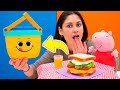 Kahvaltı Okulda! Peppa'nın Sandviç Günü 🥪 | Ayşe ile Eğlenceli Anaokulu Oyunları