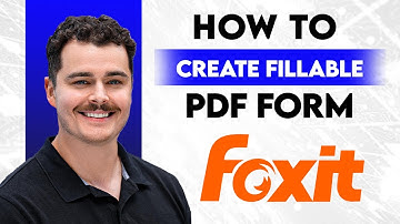 How To Create A Fillable PDF Form In Foxit [2025 Guide]