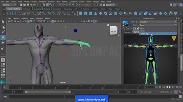 Course Maya: Rigging with HumanIK. - learn Maya