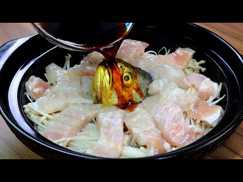 砂鍋焗黃魚原汁原味，魚肉滑嫩味道鮮美，開蓋滿屋飄香！