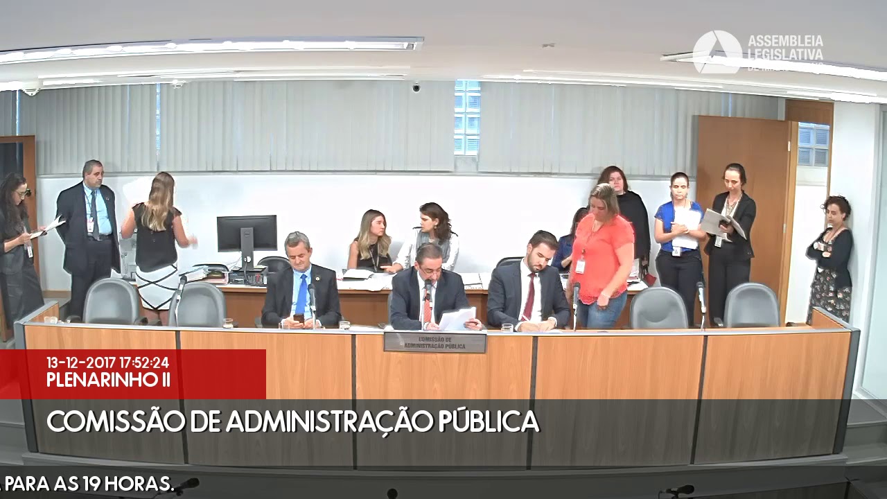 minas gerais aeropuerto 13/12/2017 17:00 - Comissão de Administração Pública