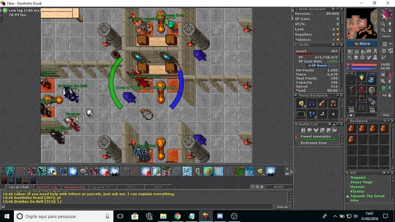 TIBIA - BOSS WZ 5 - YouTube