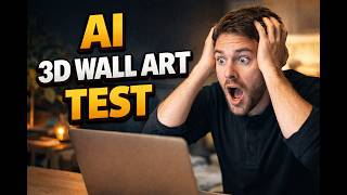 AI 3D Wall Art Test — What Finally Worked screenshot 5
