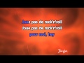 Karaok joue pas de rocknroll pour moi stade de france 2009  johnny hallyday 