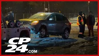 Police searching for driver who fled after multi-vehicle collision in Scarborough