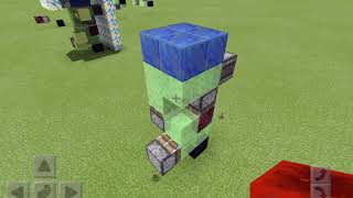 Minecraft Bedrock: Slime Block Elevator [1.8] [Tutorial]