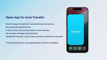 Transferring Audio Recordings for Review, Transcripption, and Summarization | soundcore Support