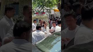 Sonam Kapoor Attends The Last Rites, Eyes Heavy With Sorrow.