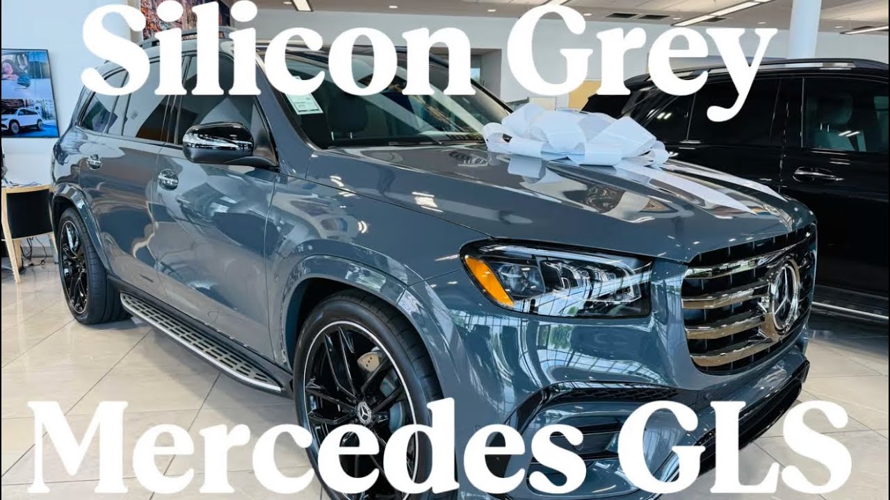 2025 Mercedes GLS in MANUFAKTUR Signature Silicon Grey – New Color ...