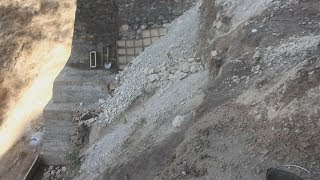 Sub-Standard Material Allegedly Used For Constructing Reasi-Mahore Road