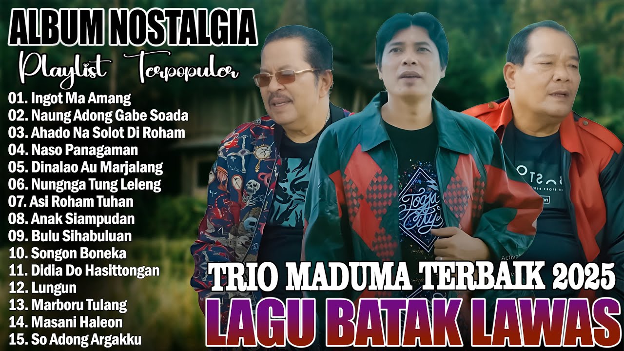LAGU BATAK LAWAS POPULER _ TRIO MADUMA _ TARULI TRIO _TRIO RELASI || LAGU BATAK NOSTALGIA POPULER