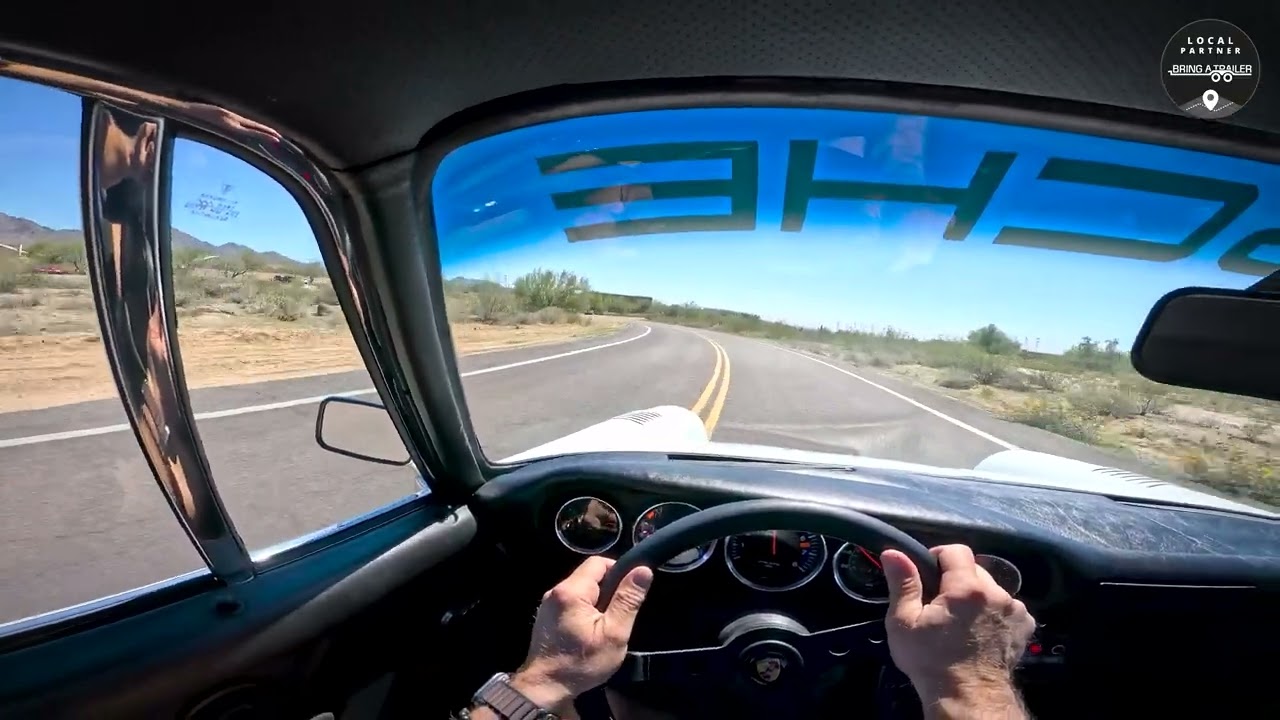 RSR-Style 1970 Porsche 911T Coupe 3.4L POV Test Drive (Internal Mic)