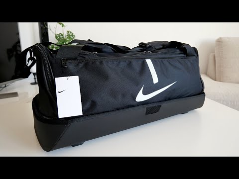 Unboxing Nike Academy Hardcase Duffel Bag - YouTube