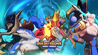 Idle Sky Village - Hero Merge - Gameplay Android screenshot 2