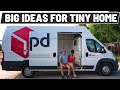 NEW VAN BUILD! Converting Awesome Campervan with Ideas We've Never Seen Before (Vanlife in Europe)