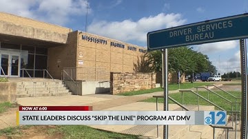 “Skip the Line” program to cut wait times at Mississippi’s driver service bureaus