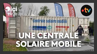 La première centrale solaire mobile connectée à une résidence d'habitations est à Lille