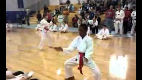 John's Blackston karate form