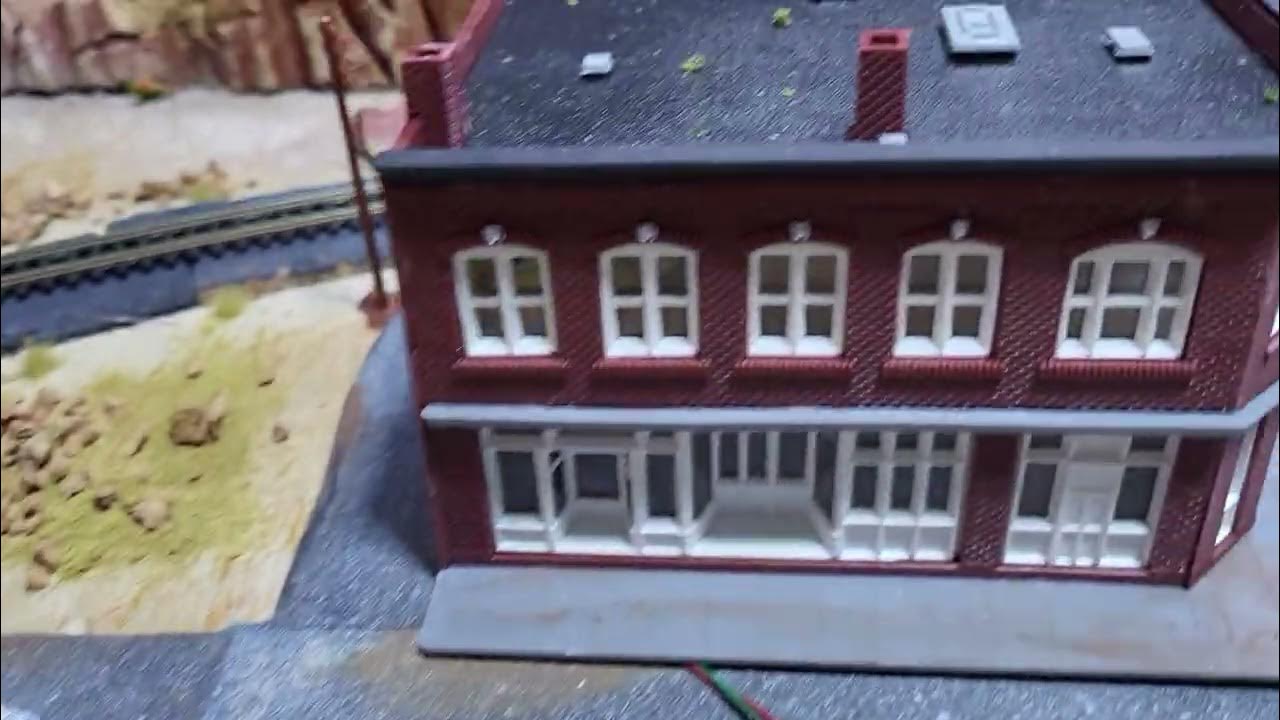 N scale model trains layout update dec 7th 2022 youtube