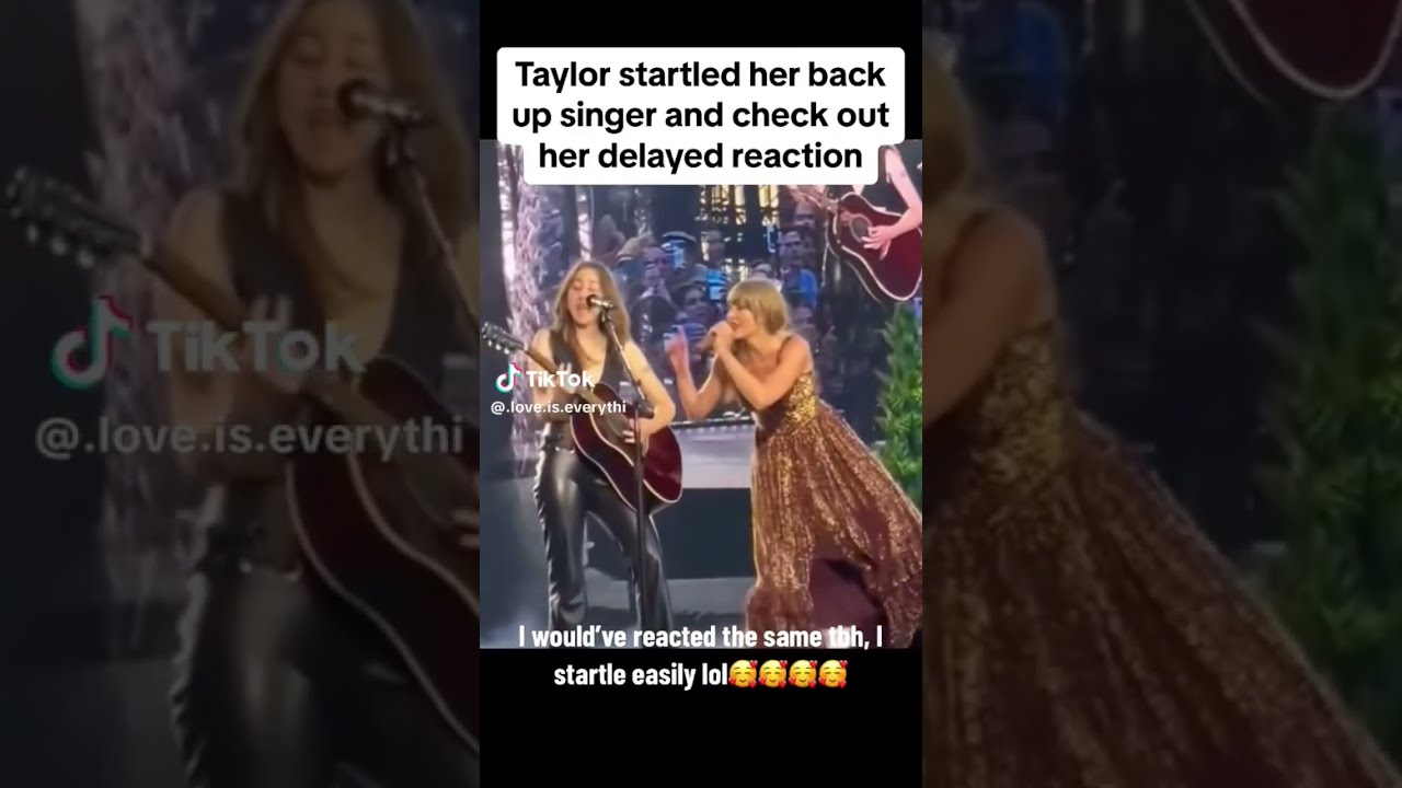 She S Haim Btw Not A Backup Singer Taylorswift Taylornation Swifties Shorts Ttpd Erastour
