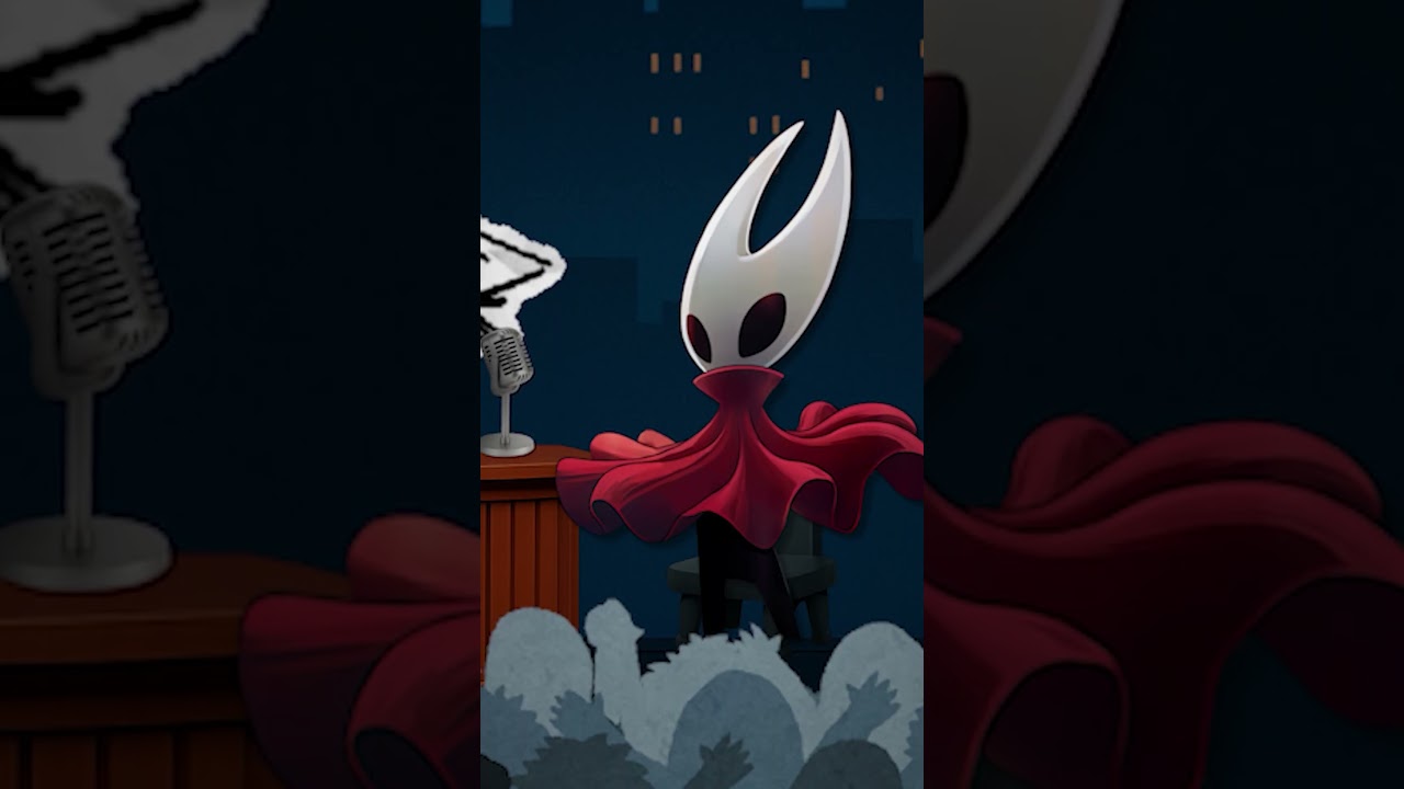 Entrevistando a Hornet antes do Lançamento do Silksong! #hollowknight #pngtuber