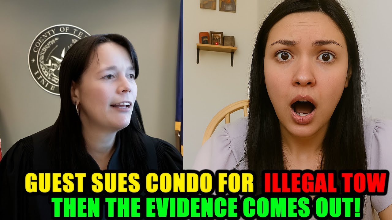 Ex Wife DESTROYS Her Own Case in Court After Suing Condo for Illegal Tow Judge EXPOSES !
