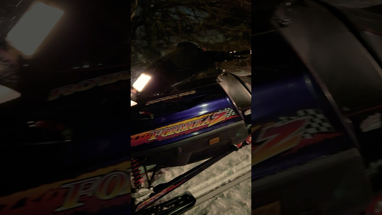 1990’s Snowmobile fun 