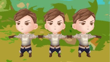 Tiny Warrior Demo, Free Asset on Unity Asset Store!!!