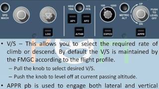 A320 - Auto Flight - I (Overview & FCU)