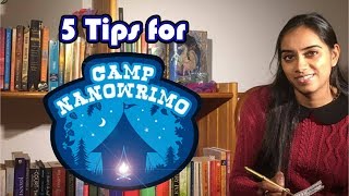 5 Tips for Camp NaNoWriMo!