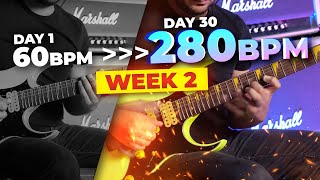 4-Week Program To Master Alternate Picking Technique Week 2