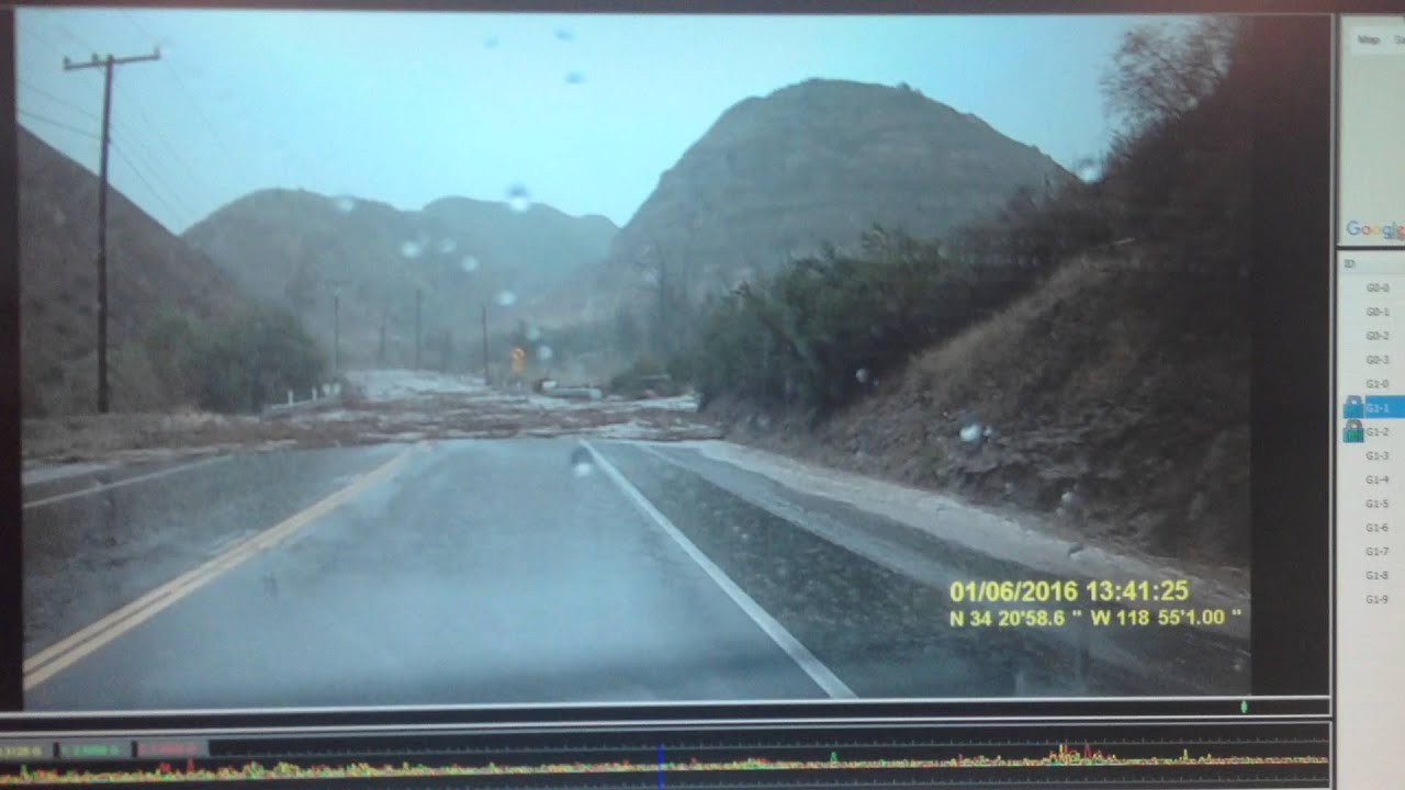 Harrowing Flash Flood Roadway Experience