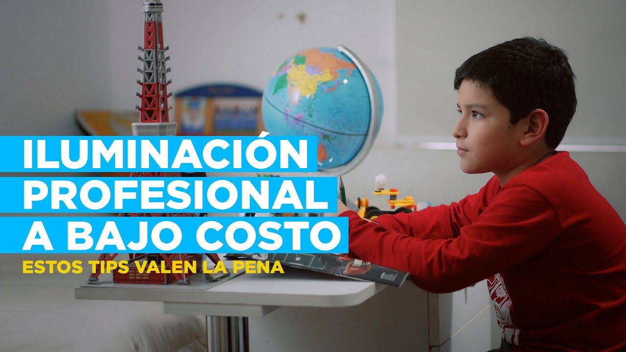 TIPS para ILUMINAR TUS VIDEOS ► A BAJO COSTO