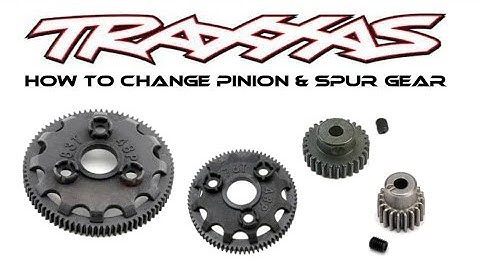 How To Change TRX 2wd Spur & Pinion Gear