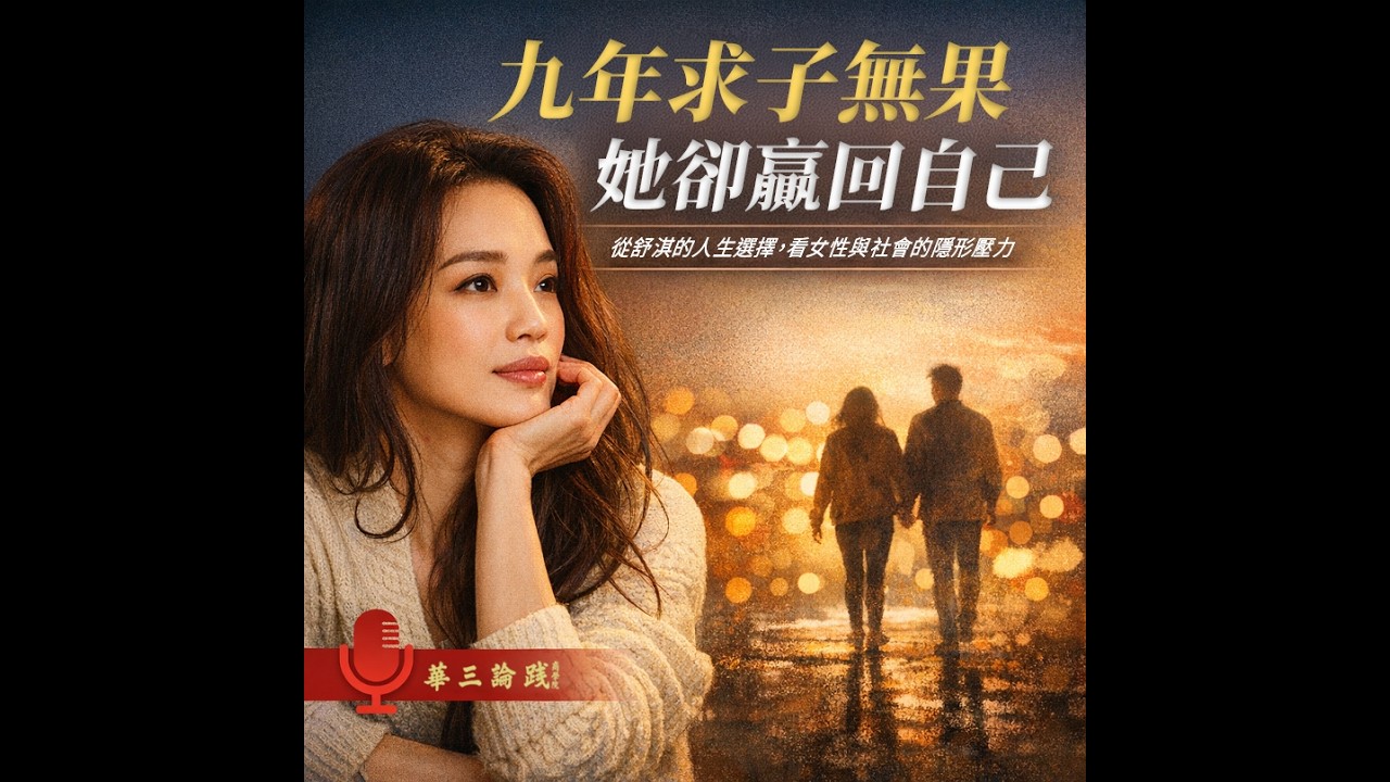 EP126 : 九年求子無果，她卻贏回自己——從舒淇的人生選擇，看女性與社會的隱形壓力