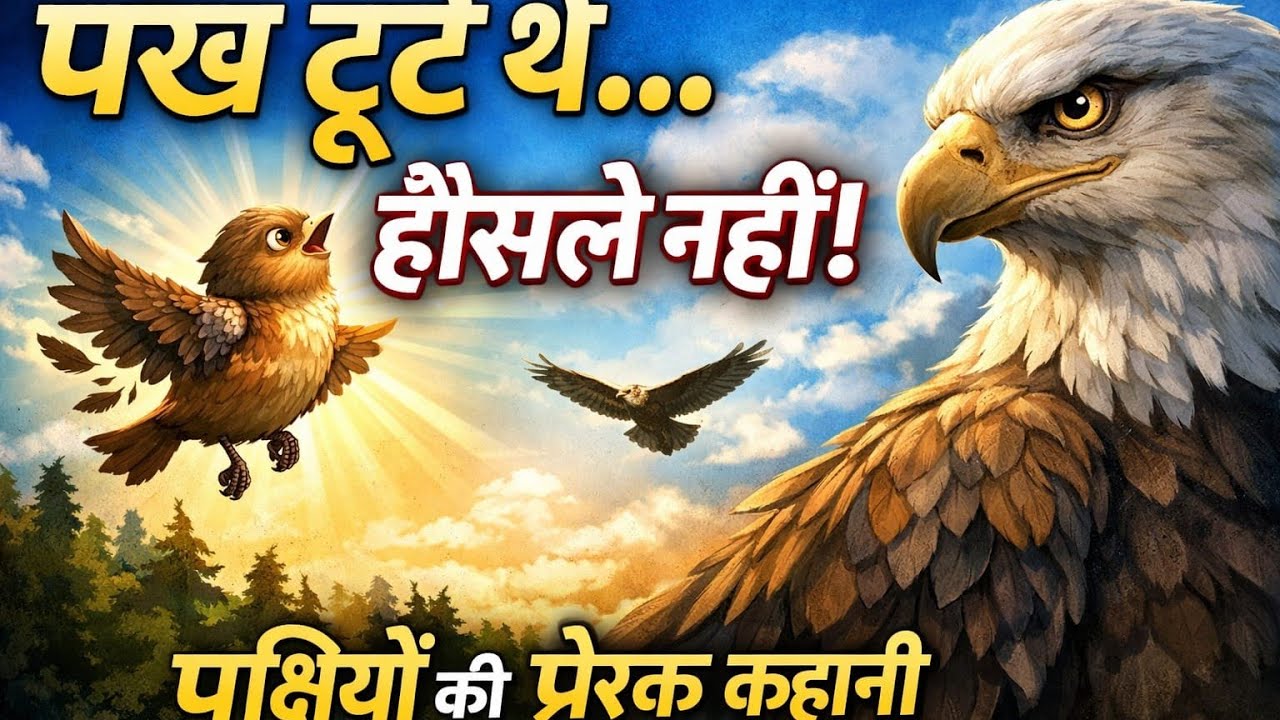 पंख टूटे थे… हौसले नहीं |  Motivational Story in Hindi 😘