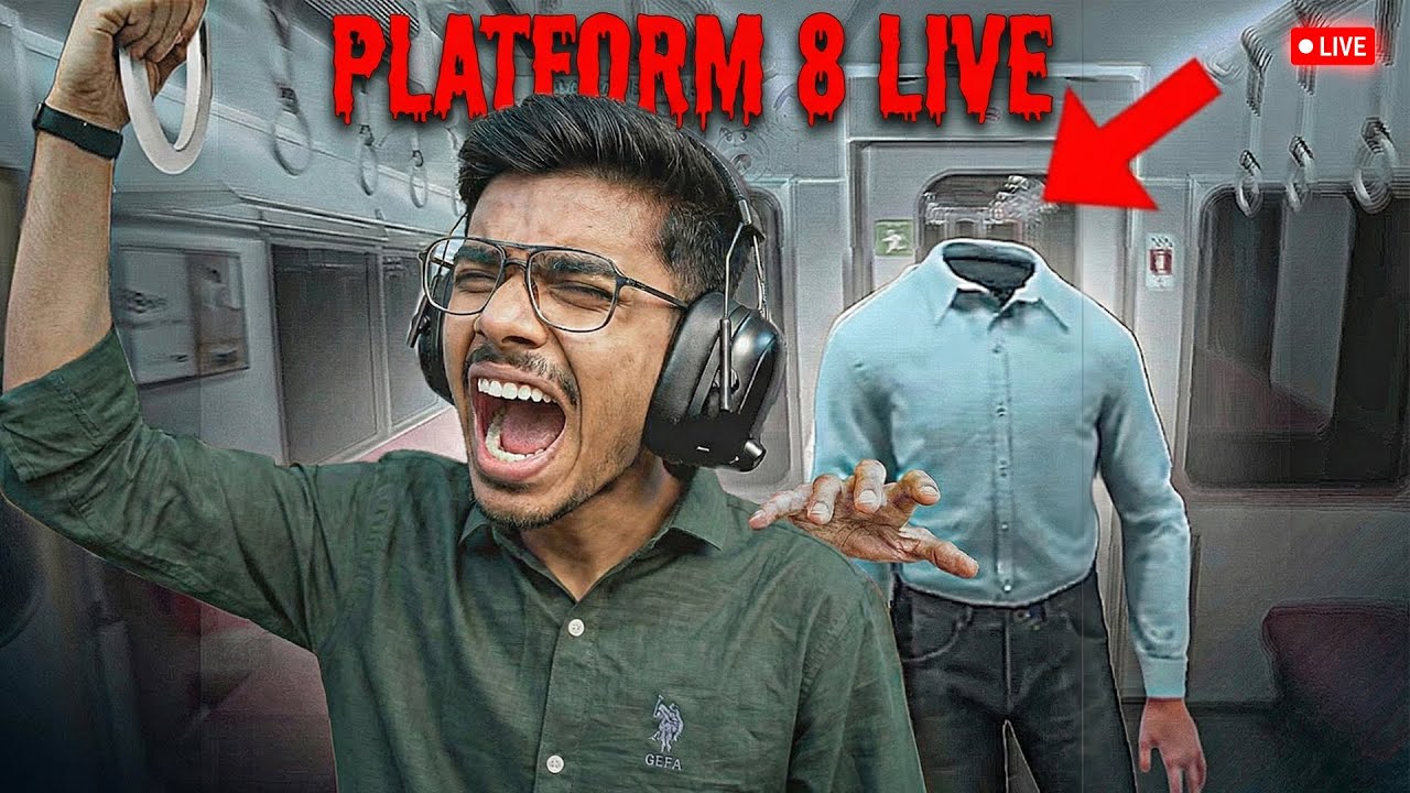 Platform 8 Horror Game 🔥 | No Commentary Scary Vibes! #platform8 #horror #shortslive #horrorgame
