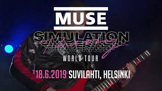 Muse Helsingin Suvilahteen 18.6.2019!