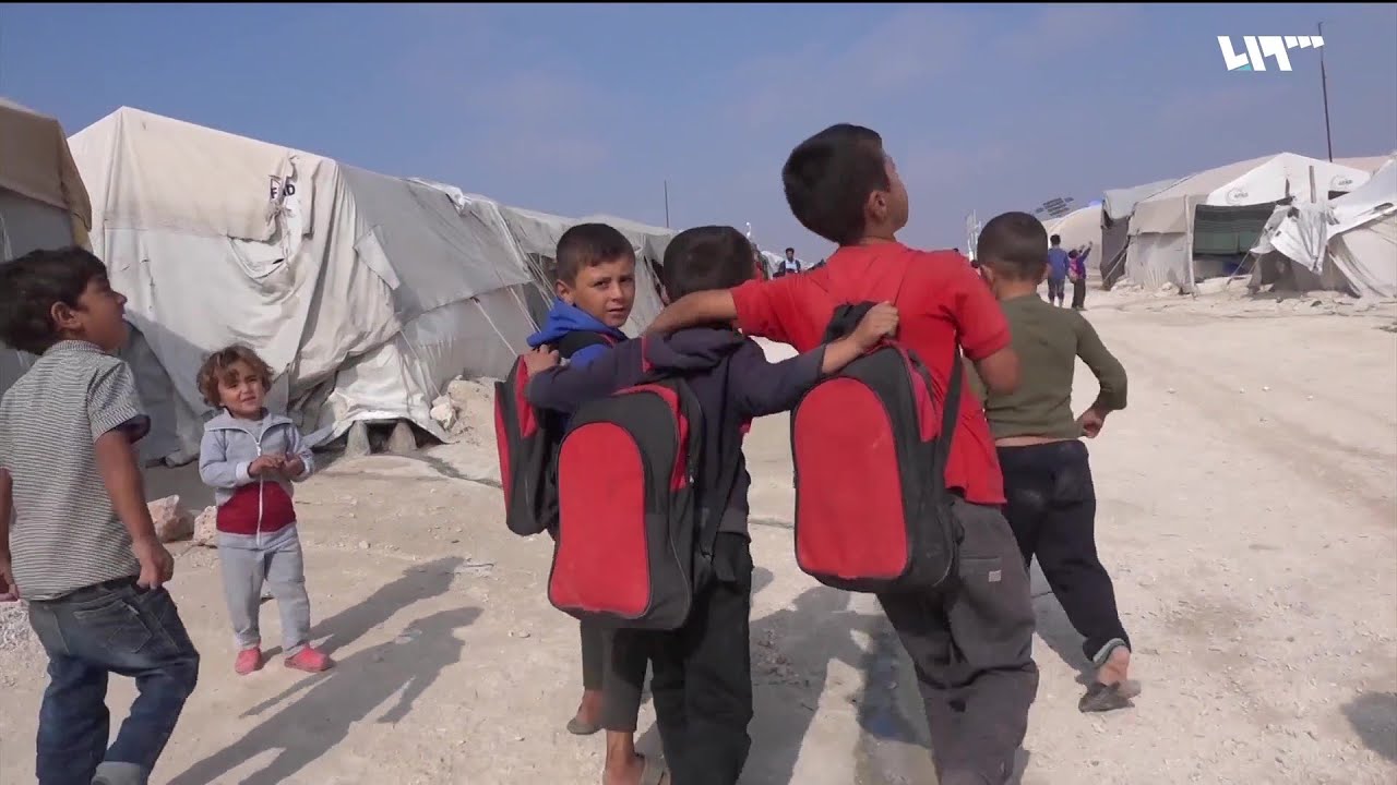أمنيات الأطفال في مخيم كفرلوسين بريف إدلب الشمالي