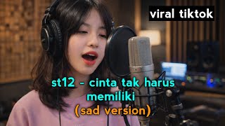 St12 - cinta tak harus memiliki cover akustik by musikan id 