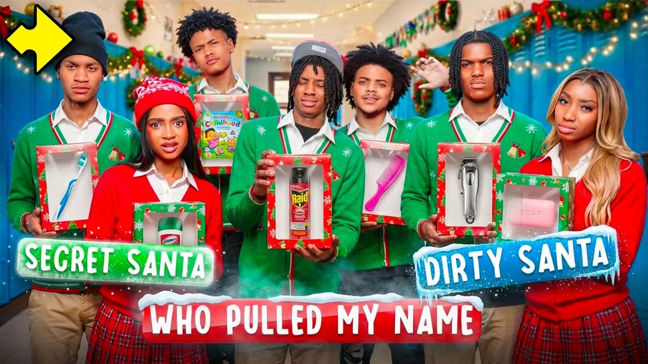 SECRET SANTA IN THE MESSY GROUPCHAT