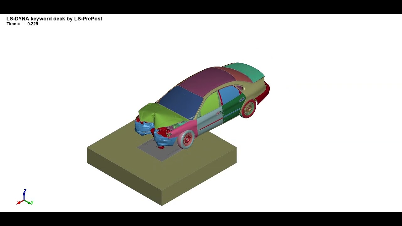 Bollard Collision Simulation