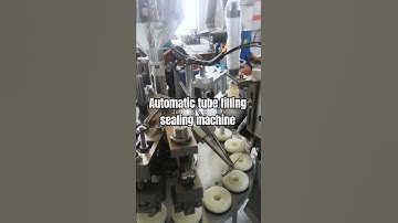 Automatic lami tube filling sealing machine #tubefillingmachine #tubefillingsealingmachine