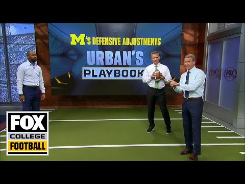 Charles Woodson & Urban Meyer explain MI's defensive adjustments | URBAN'S PLAYBOOK | CFB ON FOX